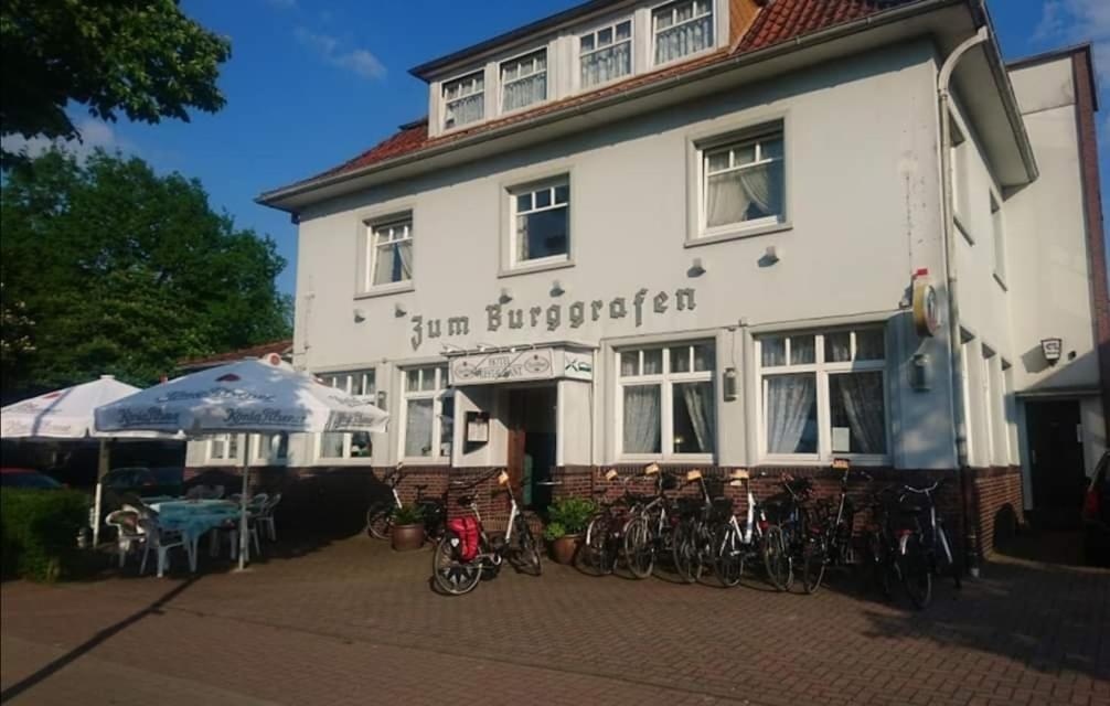 Pension Zum Burggrafen Delmenhorst Esterno foto